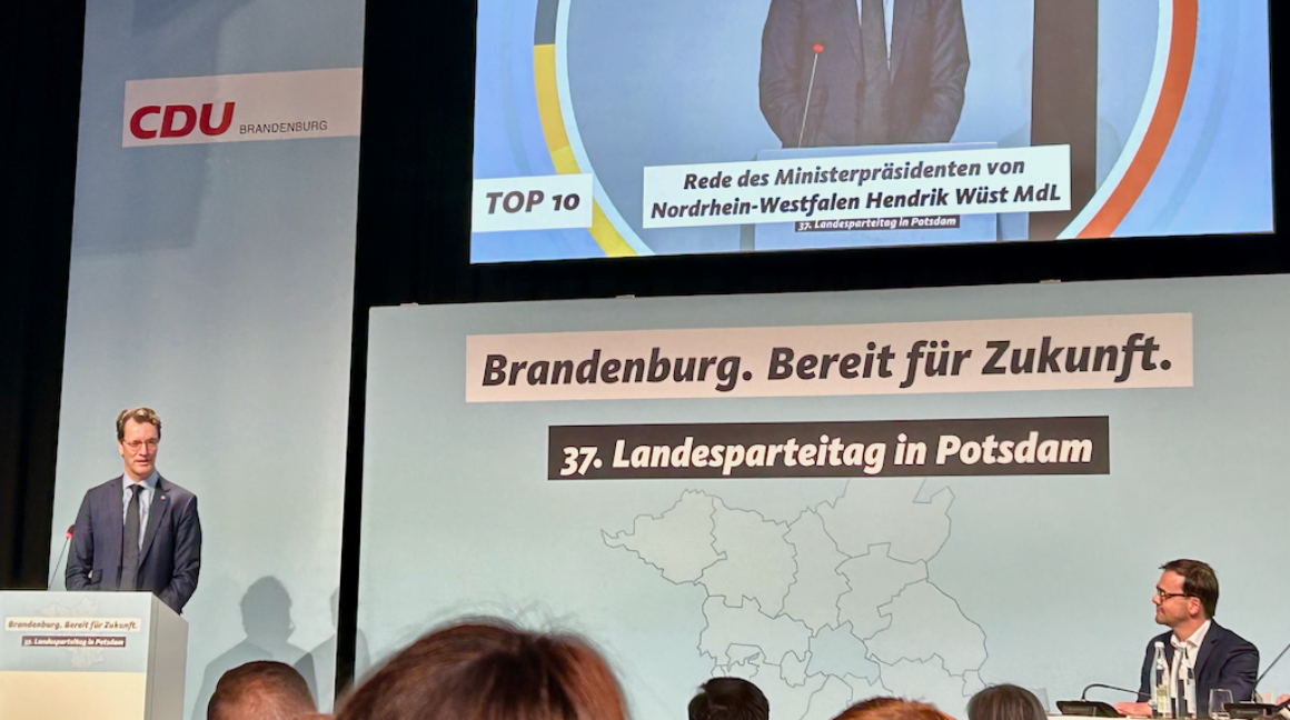 37. Landesparteitag der CDU Brandenburg